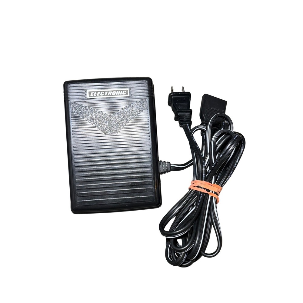 Wakaho Electric Sewing Machine Foot Pedal Speed Controller Model 4C-316B Black